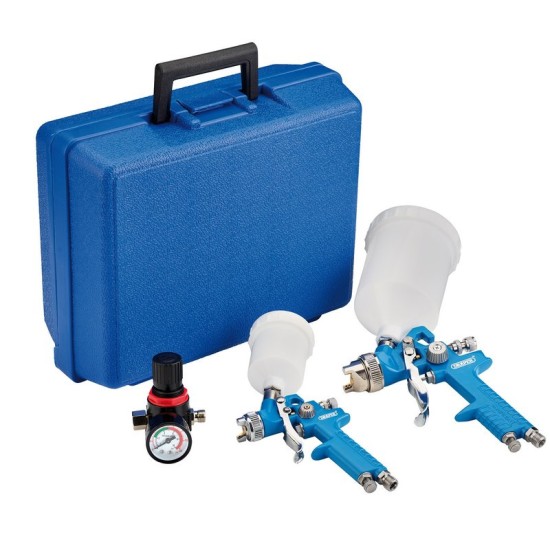  HVLP Air Paint Spray Gun Kit (7 Piece)