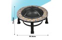 Thumbnail of dellonda-30--deluxe-traditional-style-fire-pit-fireplace-outdoor-heater---slate_460653.jpg