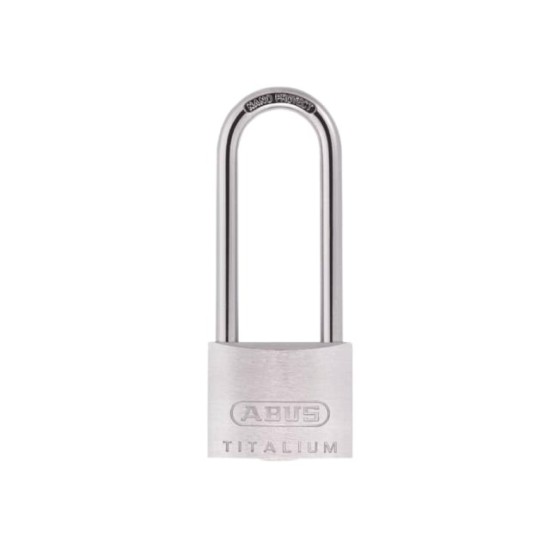 64TI/50mm TITALIUM™ Padlock 80mm Long Shackle