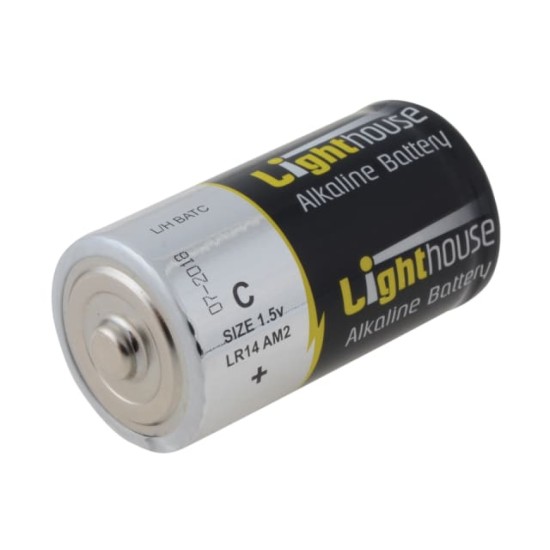 C LR14 Alkaline Batteries 6200 mAh (Pack 2)