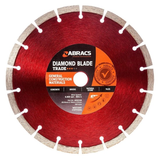 Diamond Blade General Purpose 230mm x 10mm x 22mm