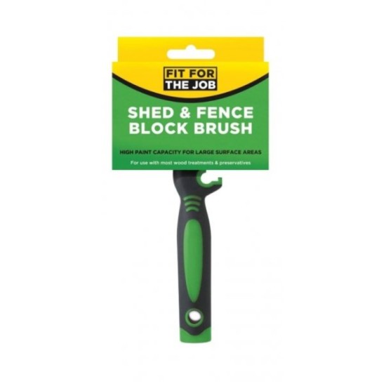 FFJ Shed & Fence Block Brush