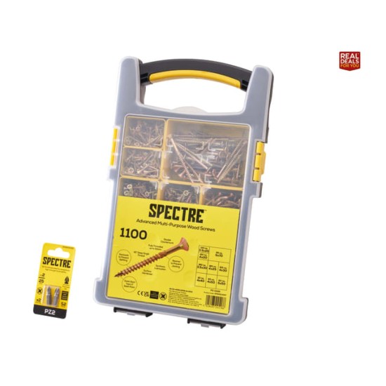 Forgefix 1100 Piece Spectre Advanced Screw Set