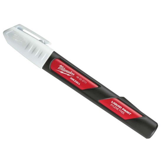 INKZALL Liquid Paint Marker White