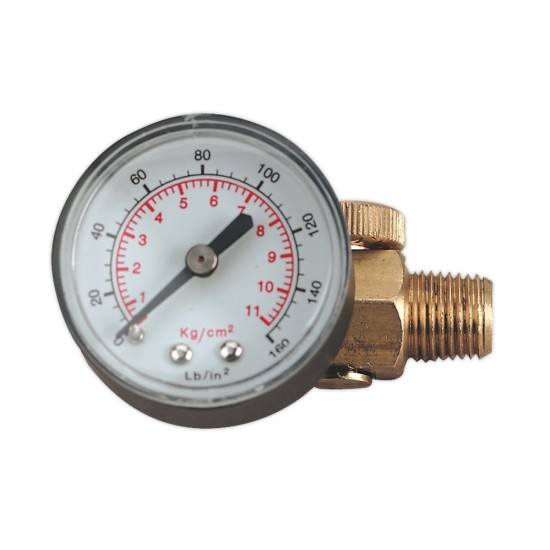 In-Line Regulator with Gauge