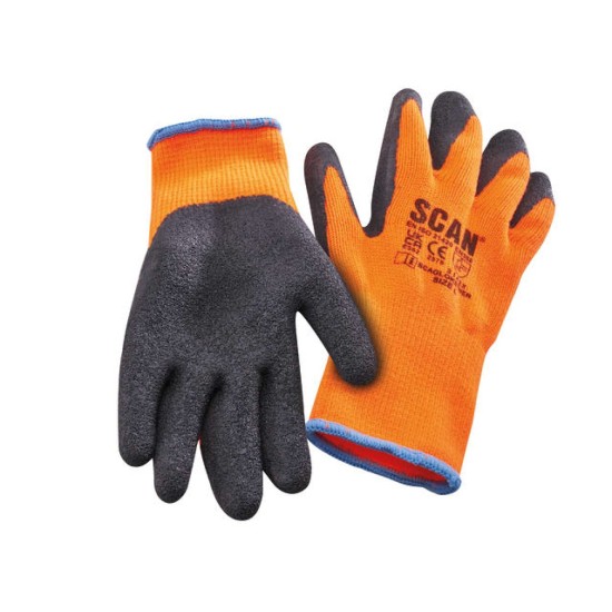Scan Dipped Thermal Latex Gloves (3 Pairs)