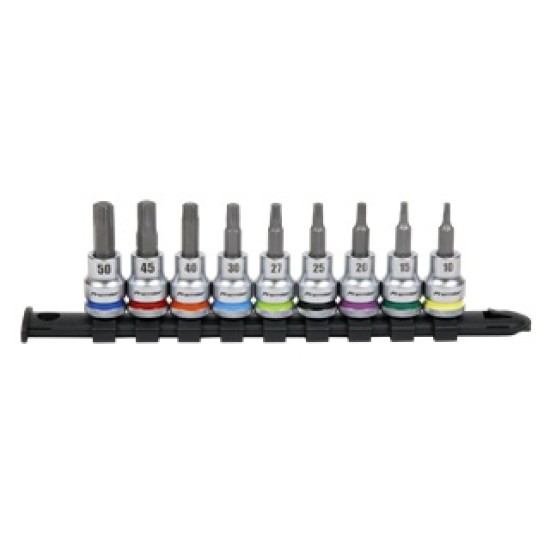 TRX-Star Socket Bit Set 9pc 3/8