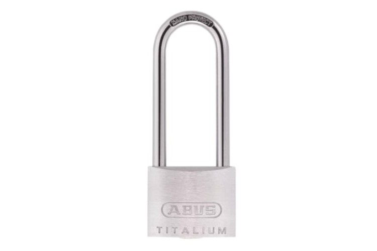 64TI/50mm TITALIUM™ Padlock 80mm Long Shackle