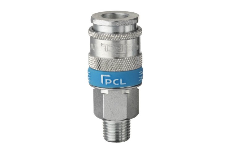 AC71CM Male 1/4in XF-Euro Coupling