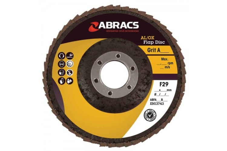 AL/OX Flap Disc 115mm x 40 Grit