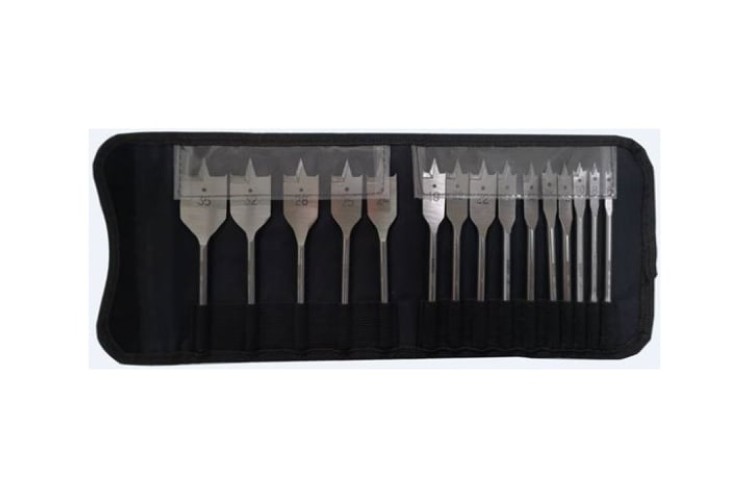 Bahco 9629 Series Flat Bit Set, 15 Piece