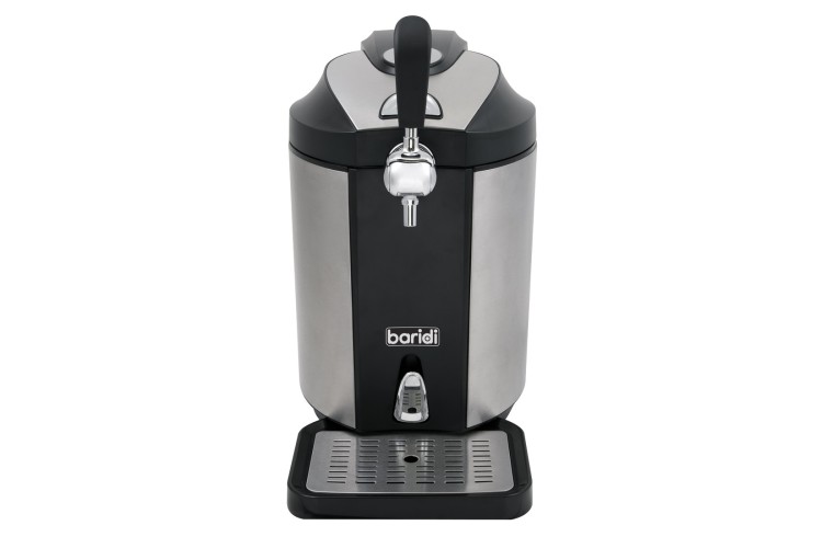 Baridi 5L Mini Keg Draft Beer Dispenser Tap 4°C Integrated Cooling