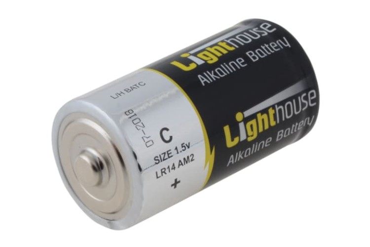 C LR14 Alkaline Batteries 6200 mAh (Pack 2)