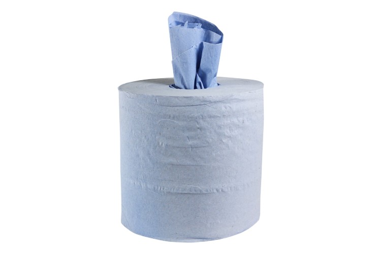 Centrefeed Rolls - Blue  2 Ply 150m x 170m