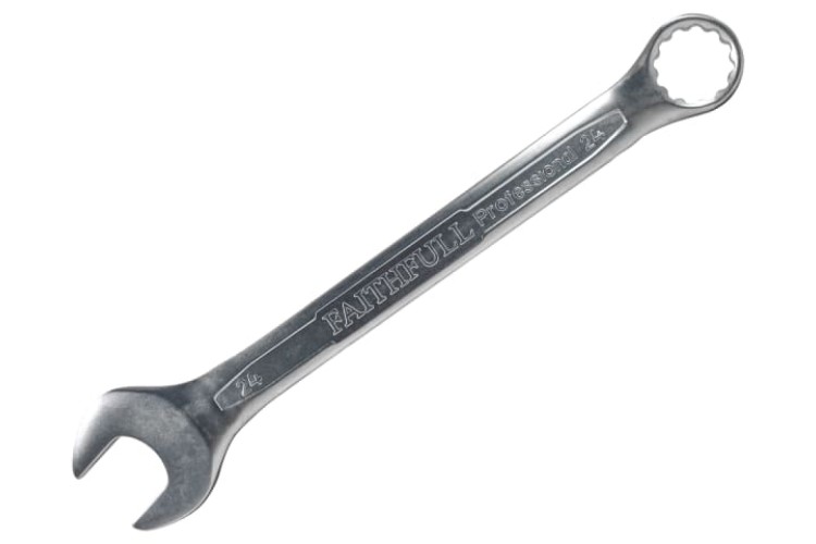 Combination Spanner CV Satin Finish 24mm