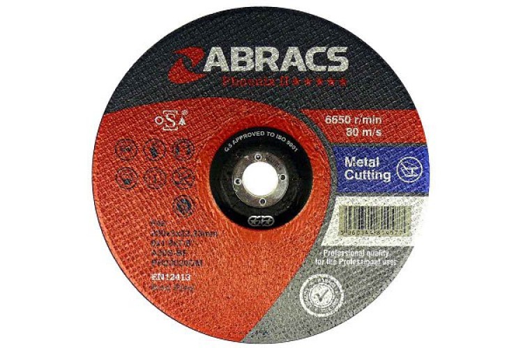  Cutting Disc Metal 115mm x 3mm x 22mm