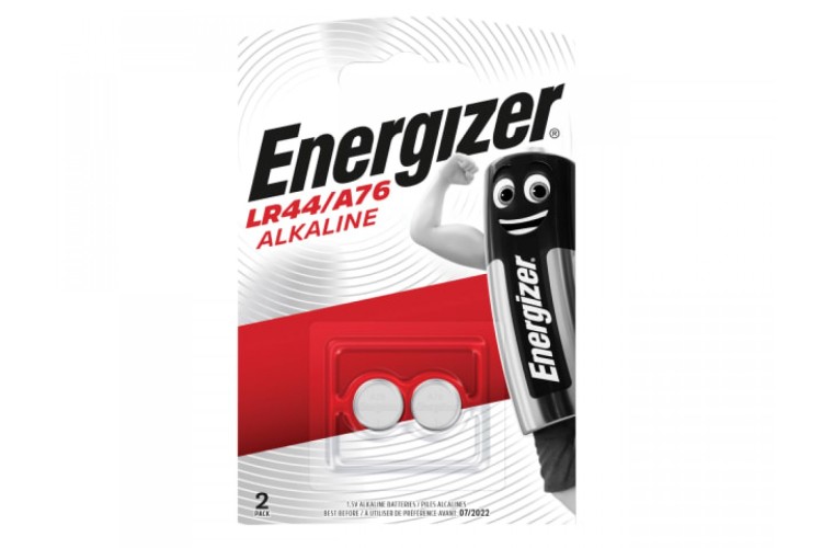 Energizer LR44 B2 Coin Batteries 2pk