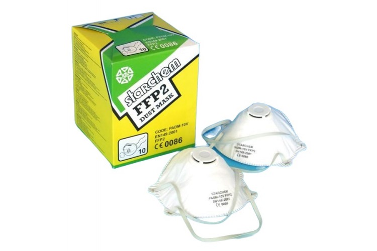 Face Mask FFP2 C/W Exhalation Valve