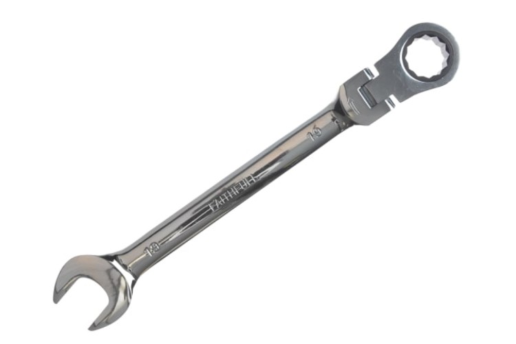 Faithfull Ratchet Combination Spanner Flex Head CV 24mm