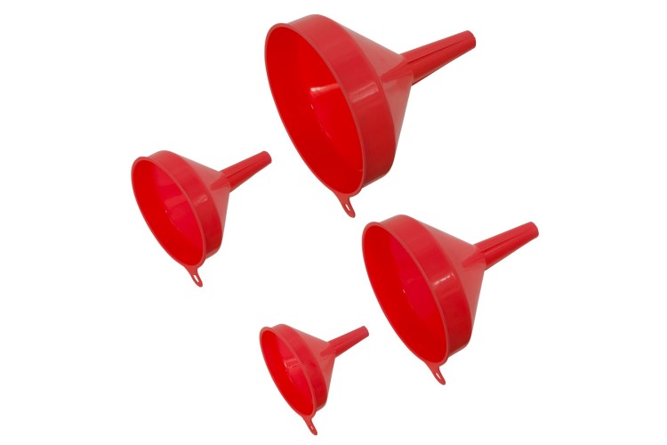 Funnel Set 4pc - Sealey