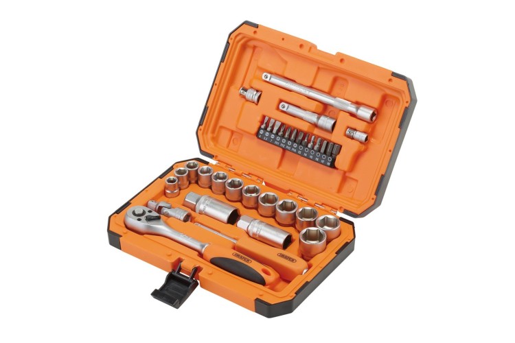 HI-TORQ® 6 Point Socket Set, 1/4