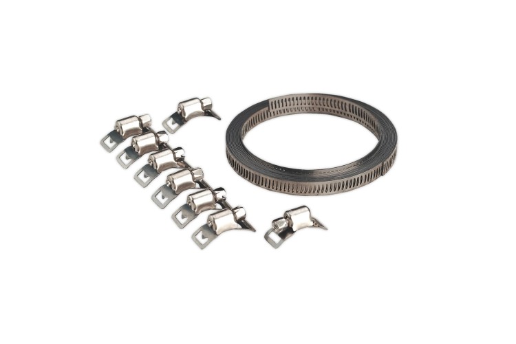 Hose Clip Set Self-Build 8mm Band Width