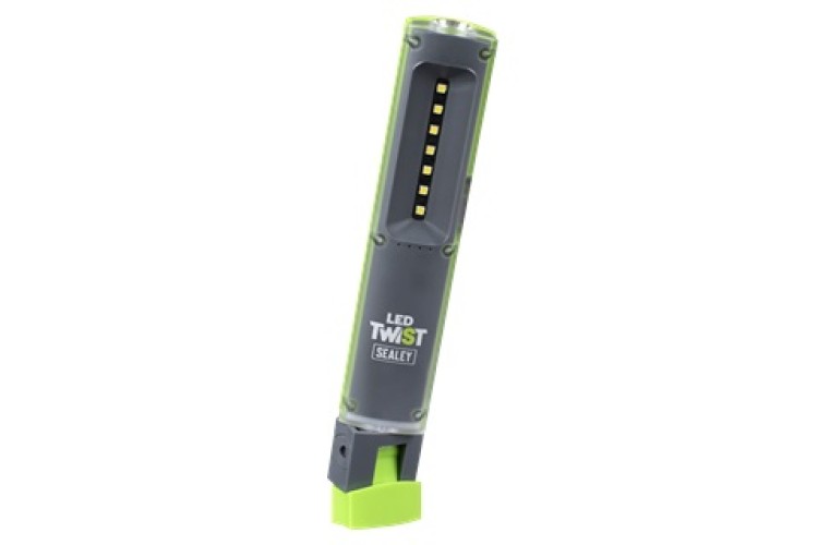LED Twist Rechargeable Inspection Light 2W & 1W SMD LED