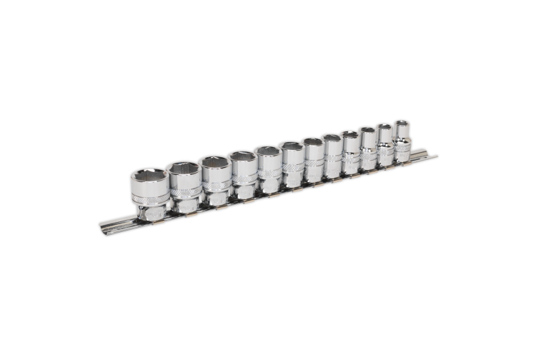 Lock-On Socket Set 12pc 3/8