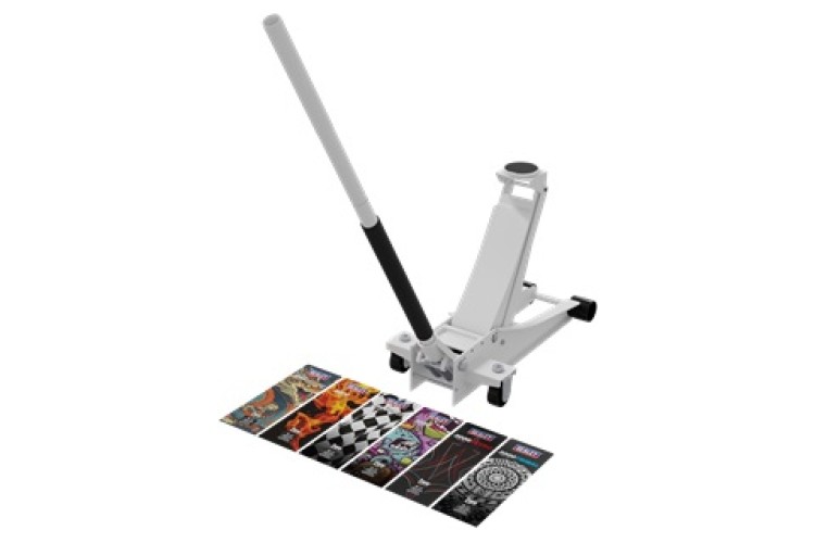 Low Entry Custom Design Trolley Jack with Rocket Lift 2 Tonne