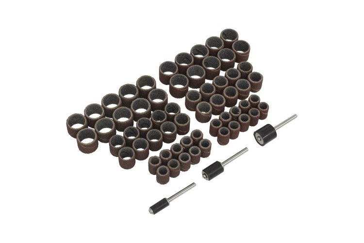 Rotary Tool Sanding Bands Set 63pc