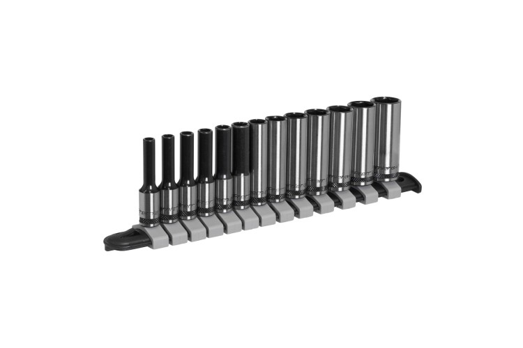 Socket Set Deep 13pc 1/4