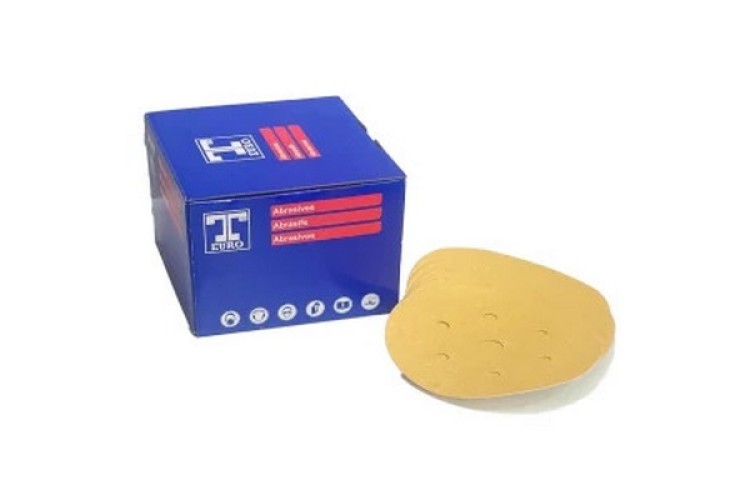 T Euro P500 150mm Velcro Discs 7 hole