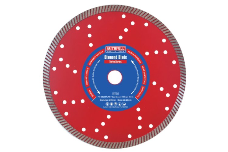 Turbo Cut Diamond Blade 230 x 22mm