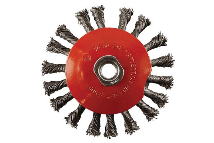 Wire Brushes Beveled Twist M14