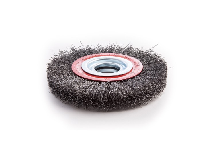 Wire Wheel 150mm x 20mm Crimp S/S
