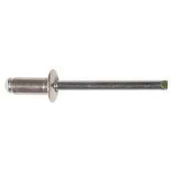 Rivet Dome Head Aluminium DIN7337