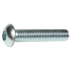 Socket Dome Screw Gr.10.9 Zinc Plated ISO7380 (195)