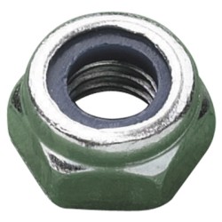 Type T Nylon Insert Nut Class 6 Zinc Plated DIN985